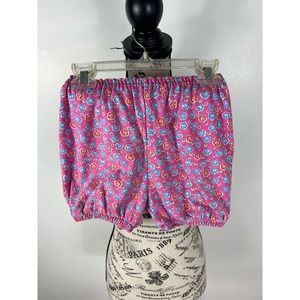 American Vintage Okie-Dokie 24M Pink floral stretchy shorts